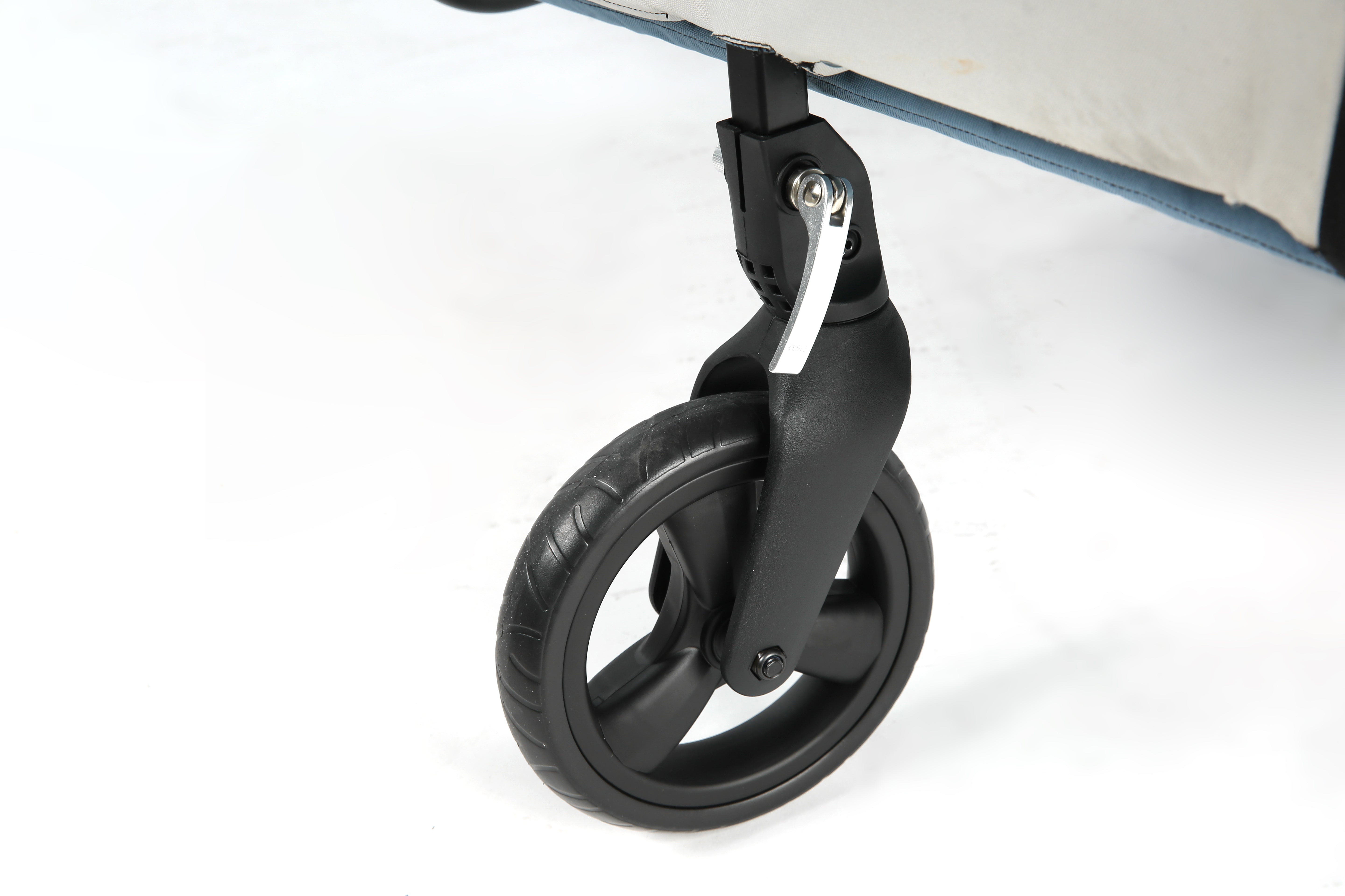 Remolque para perros para bicicleta 2 en 1 con freno de mano y reflectores (10202NS)