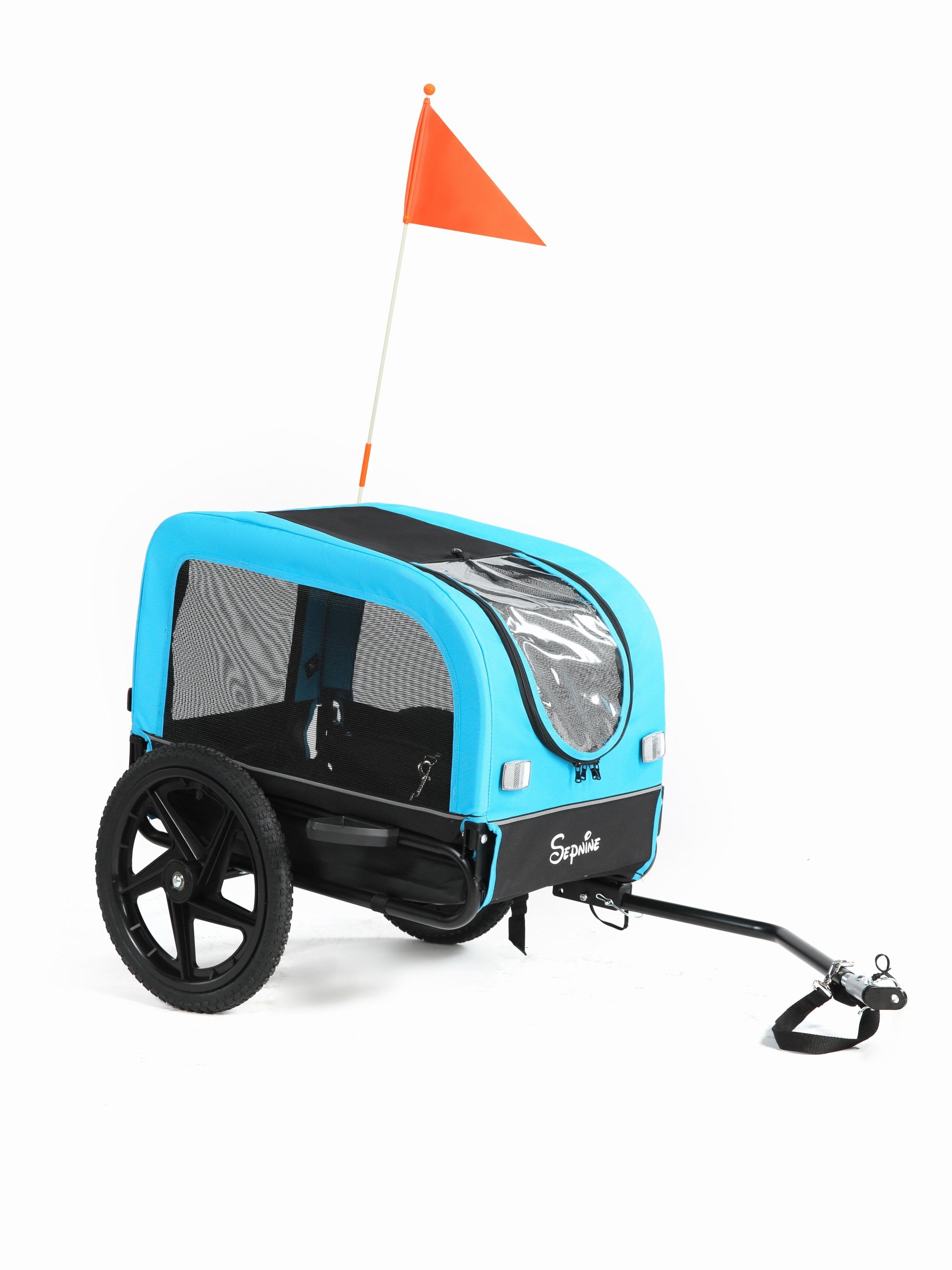 Remolque para bicicleta para perros, apto para mascotas pequeñas y medianas (20303N)