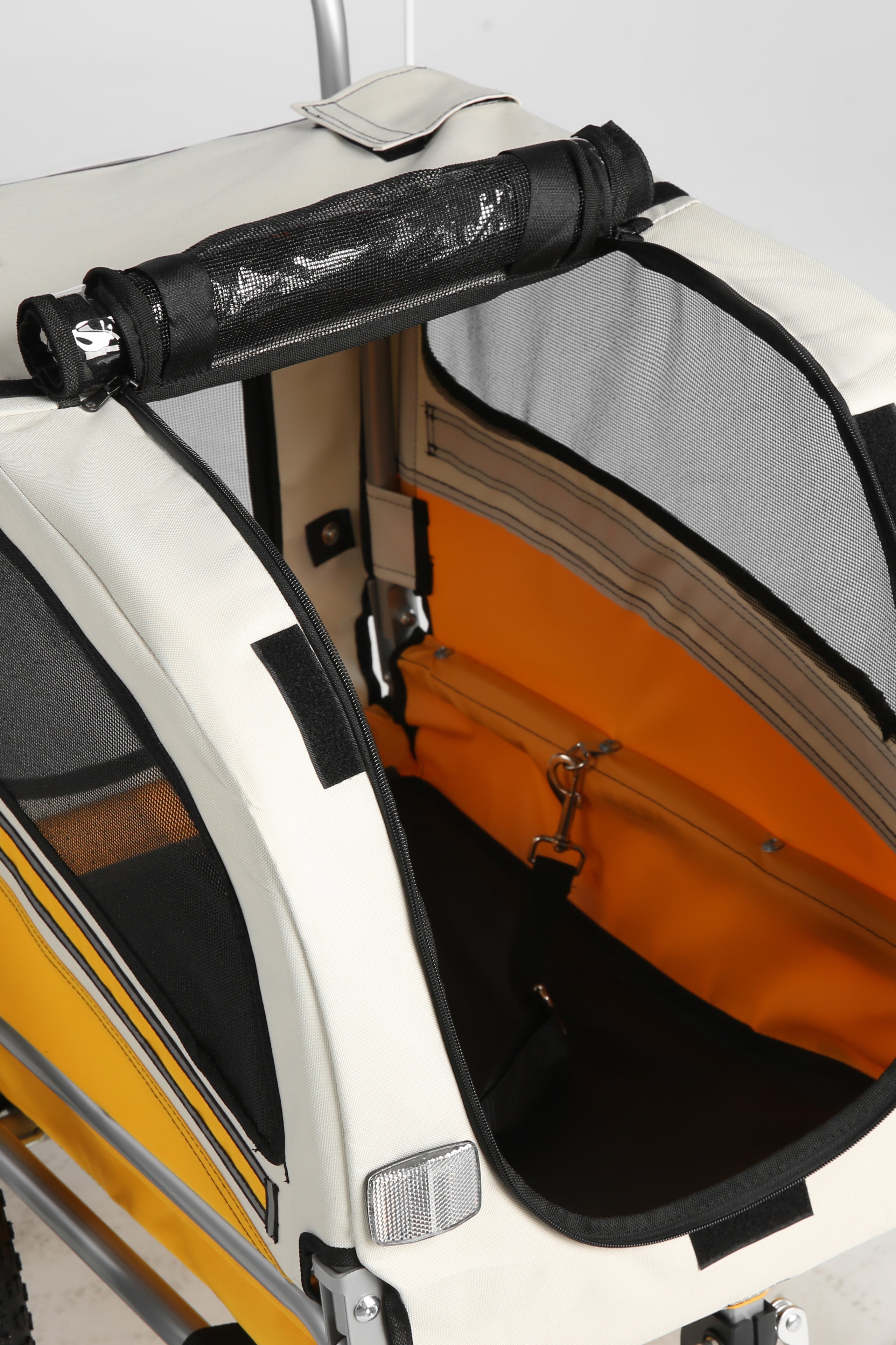 Dog Bike Trailer 2-in-1, Suitable for Small and Medium Pets (20303B)