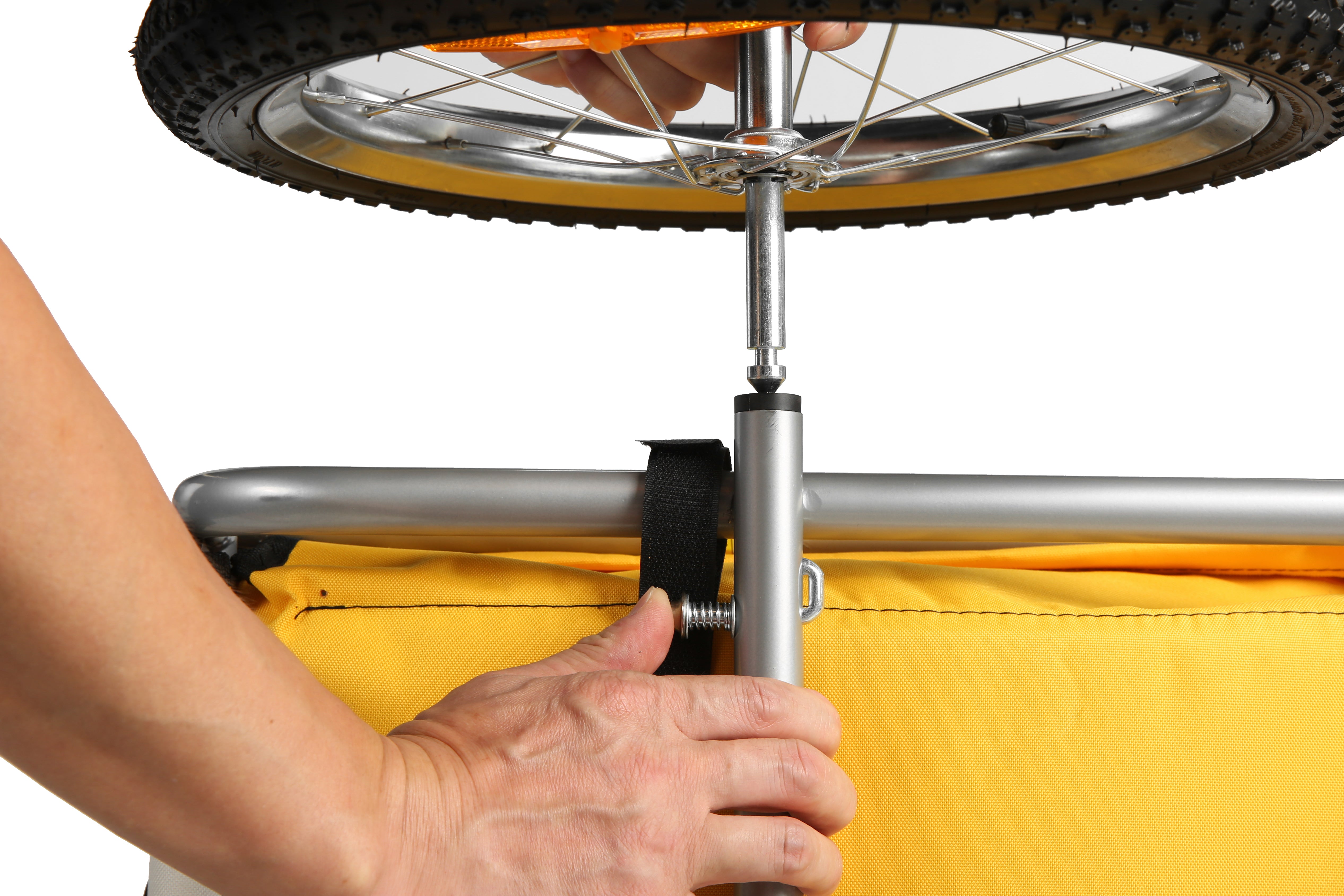 Dog Bike Trailer 2-in-1, Suitable for Small and Medium Pets (20303B)