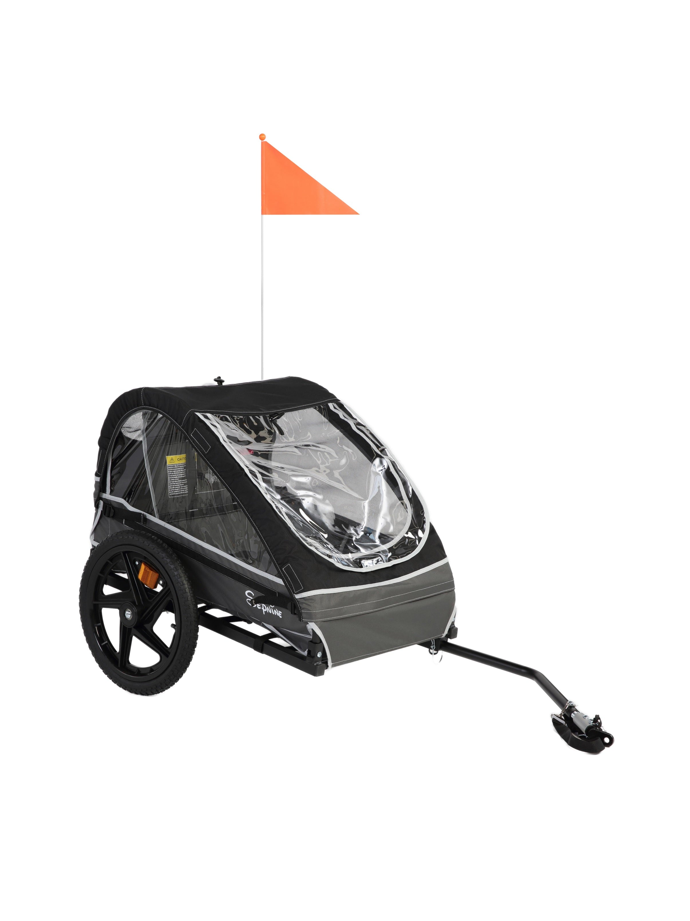 Kids Trailer Bicycle with Handbrake and Reflectors (BT609S)