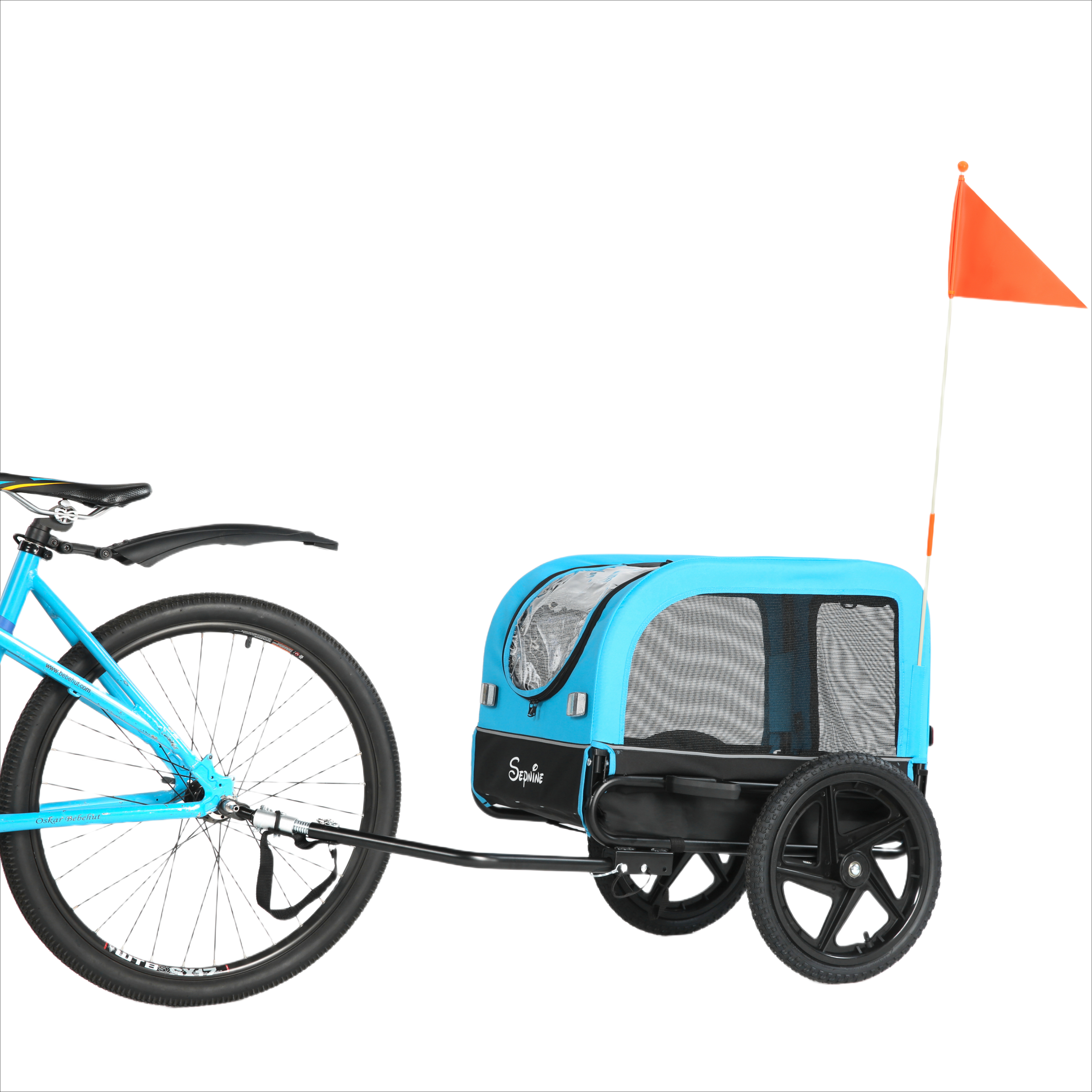 Remolque para bicicleta para perros, apto para mascotas pequeñas y medianas (20303N)